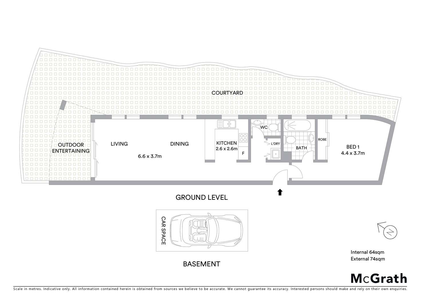 Floorplan of Homely unit listing, 6/2 Beach Street, The Entrance NSW 2261