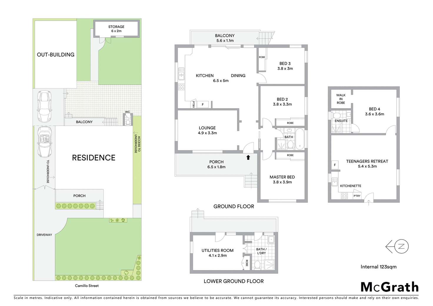 Floorplan of Homely house listing, 10 Camillo Street, Seven Hills NSW 2147