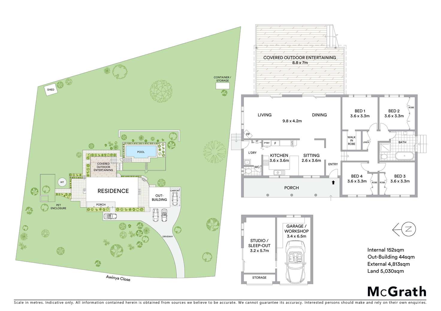 Floorplan of Homely acreageSemiRural listing, 13 Awinya Close, Empire Bay NSW 2257