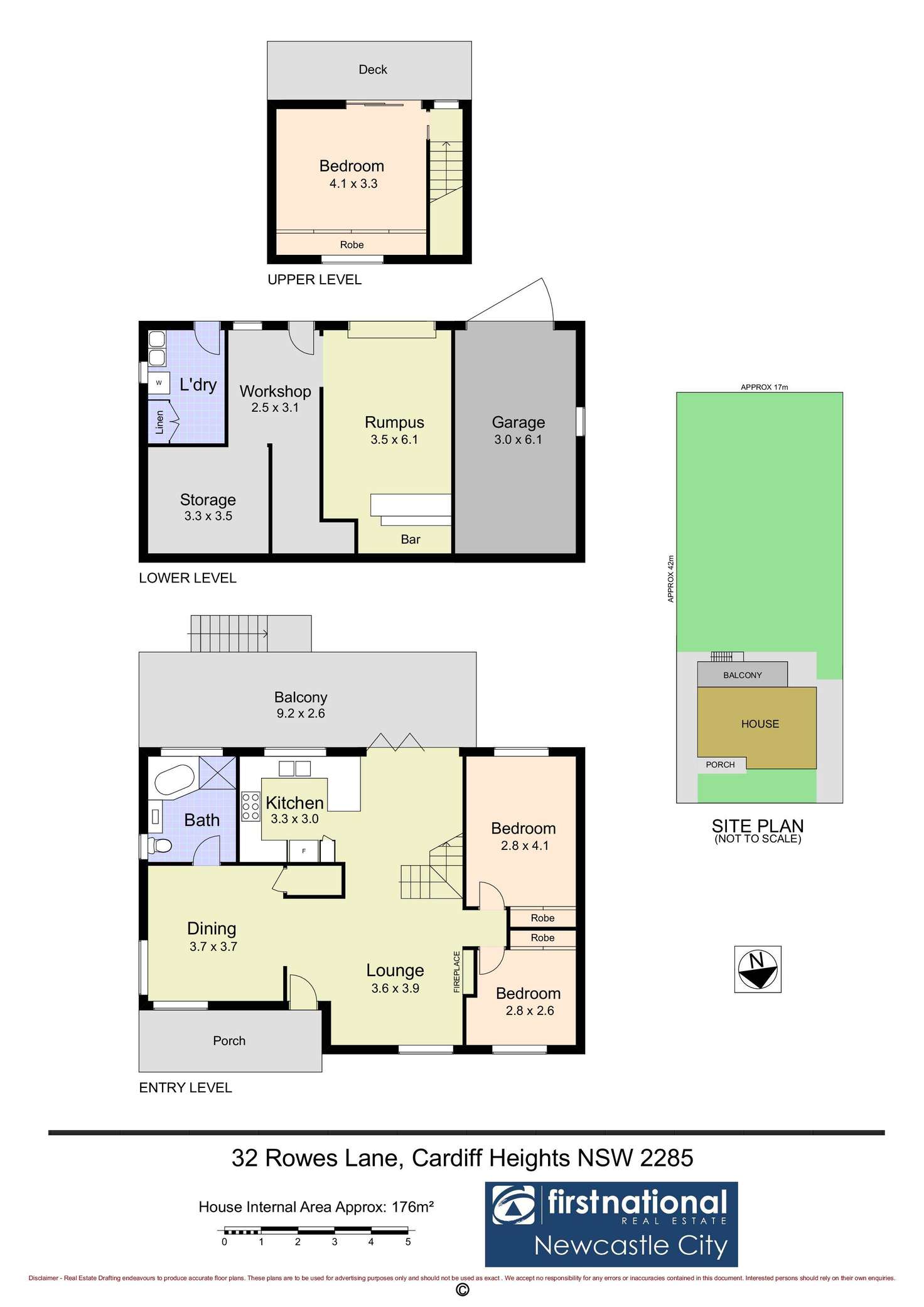 Floorplan of Homely house listing, 32 Rowes Lane, Cardiff Heights NSW 2285