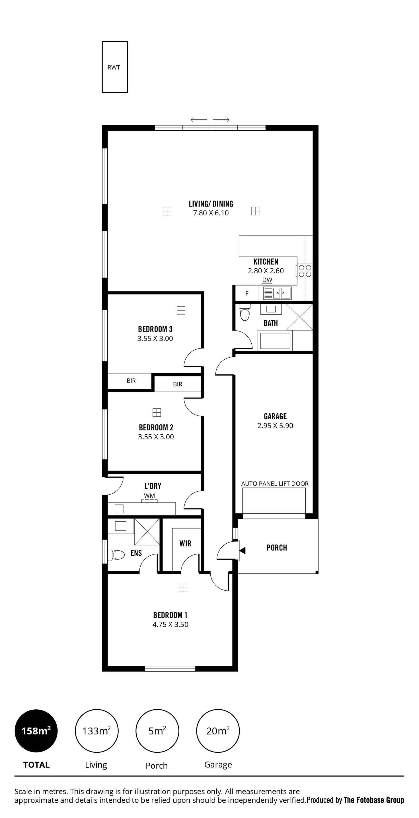 Floorplan of Homely house listing, 38C Church Street, Magill SA 5072