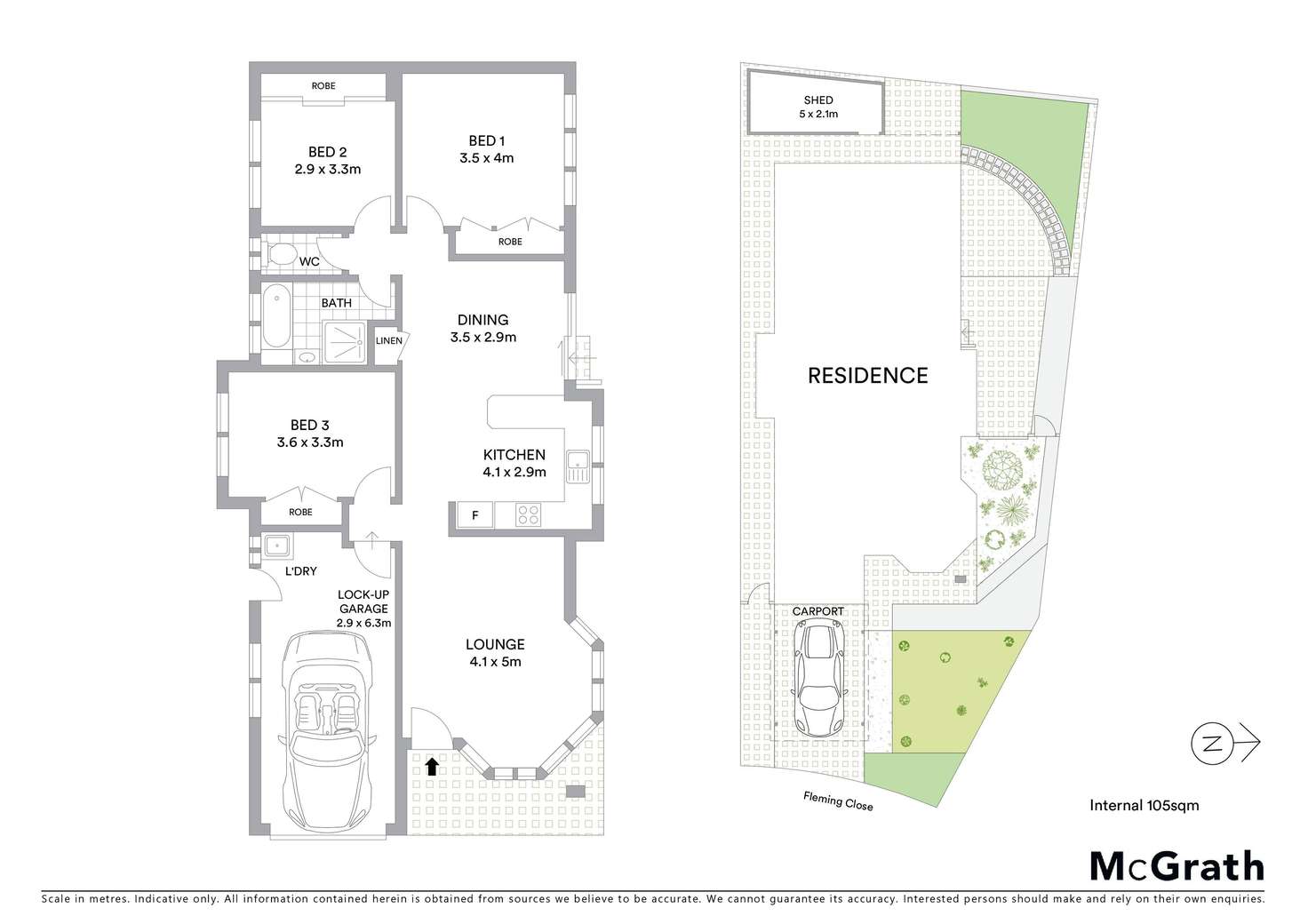 Floorplan of Homely house listing, 24 Fleming Close, Coffs Harbour NSW 2450