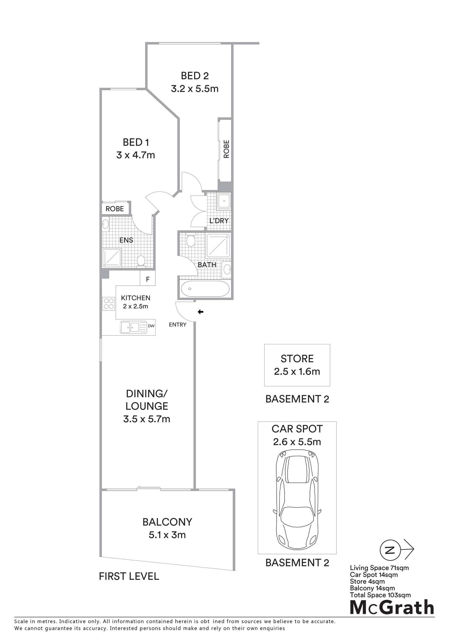 Floorplan of Homely apartment listing, 35/128 Woodville Road, Merrylands NSW 2160