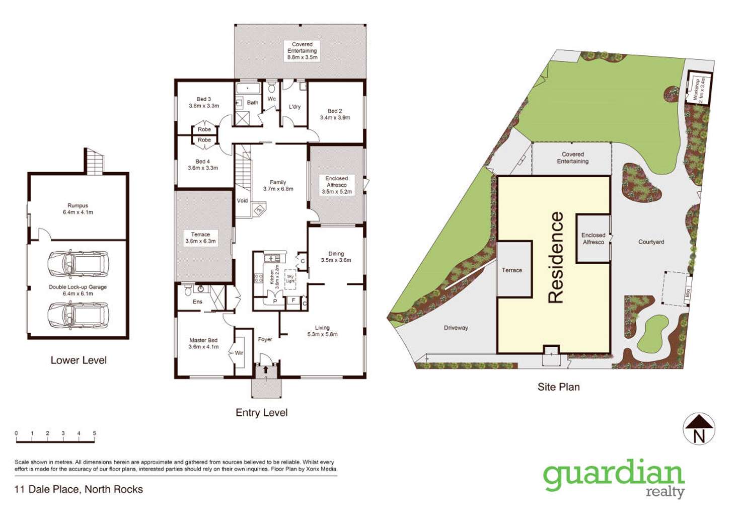Floorplan of Homely house listing, 11 Dale Place, North Rocks NSW 2151