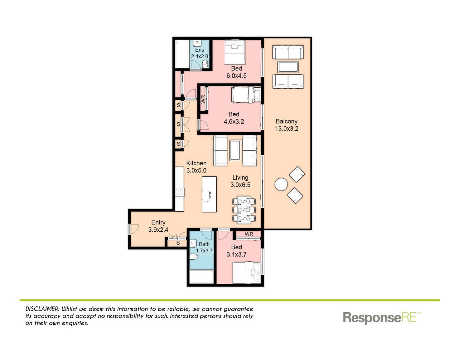 Floorplan of Homely apartment listing, 97/35-37 Barber Avenue, Penrith NSW 2750