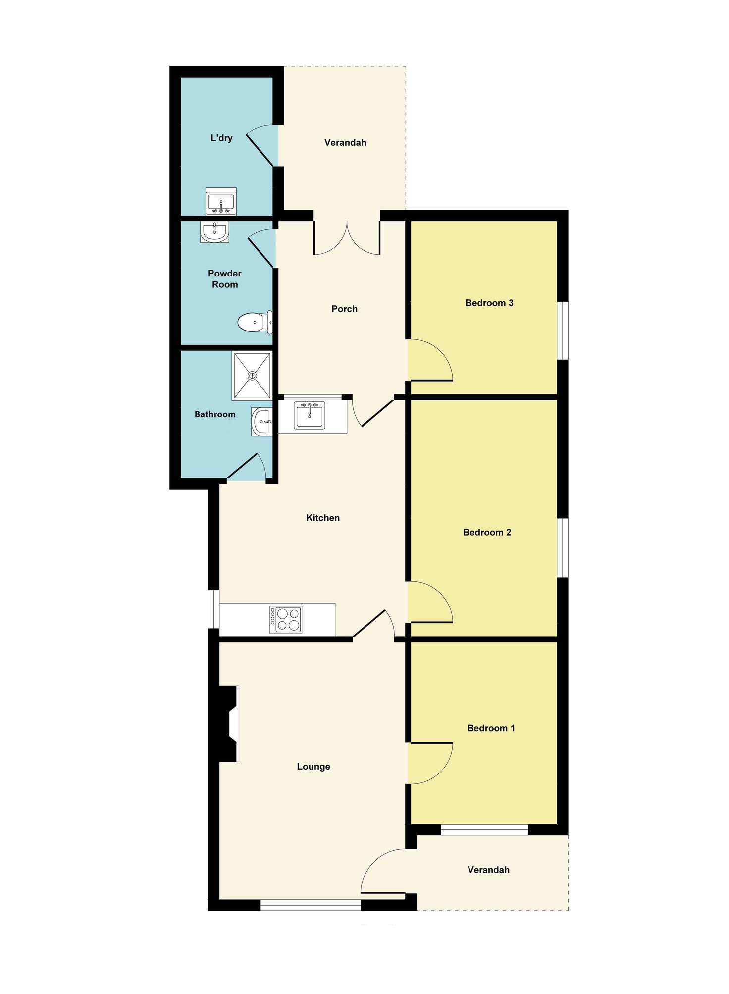 Floorplan of Homely house listing, 11 Queen Street South, Ballarat East VIC 3350