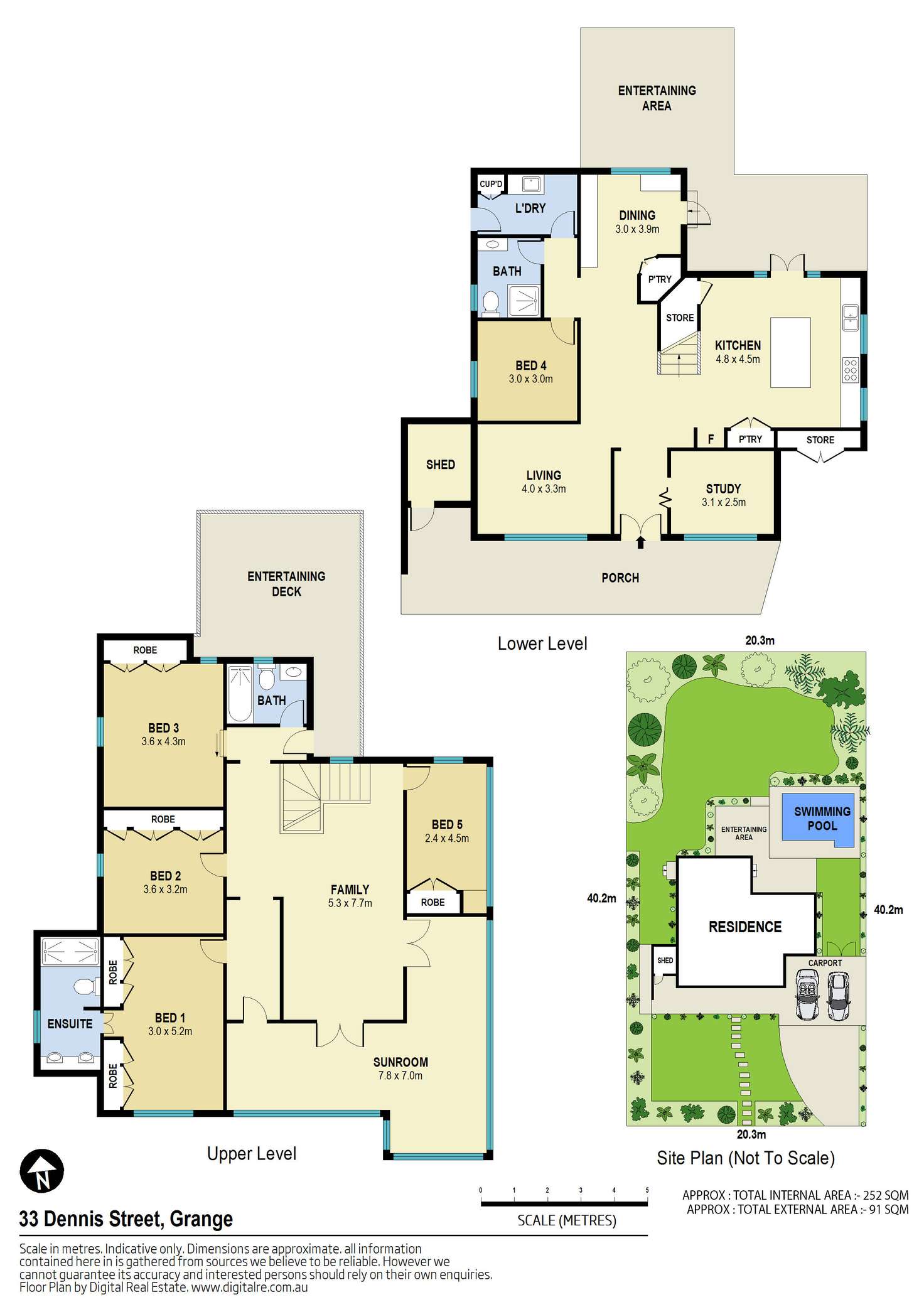 Floorplan of Homely house listing, 33 Dennis Street, Grange QLD 4051