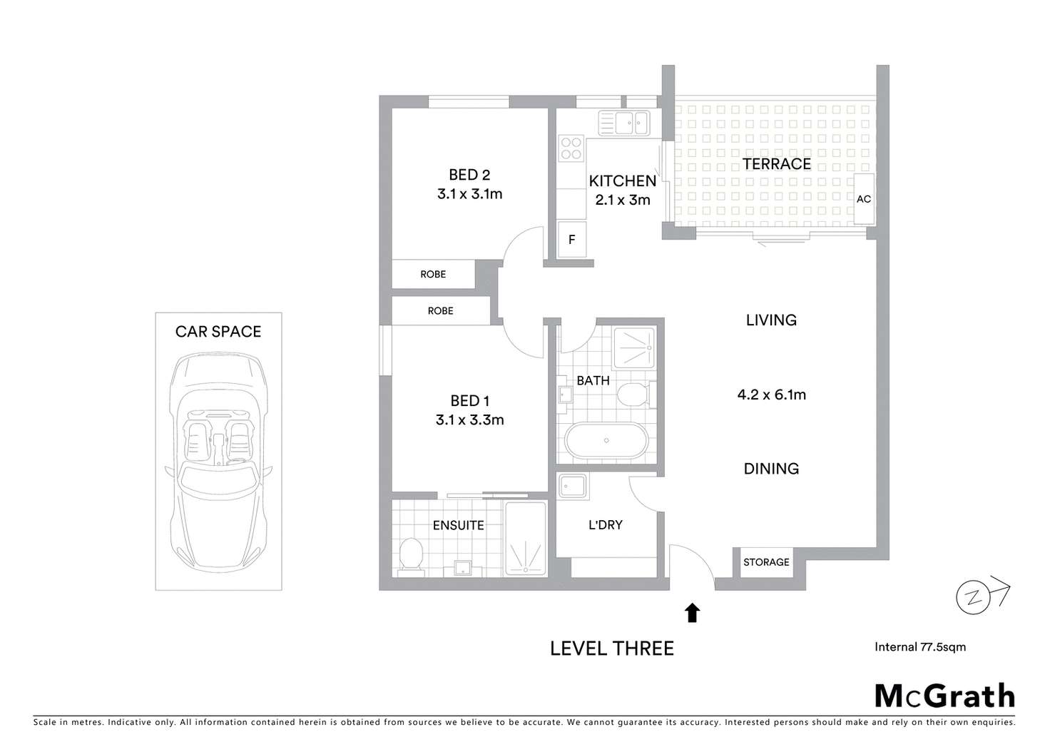 Floorplan of Homely unit listing, 33/27 Rebecca Street, Schofields NSW 2762