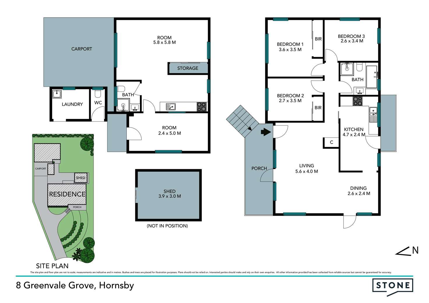 Floorplan of Homely house listing, 8 Greenvale Grove, Hornsby NSW 2077