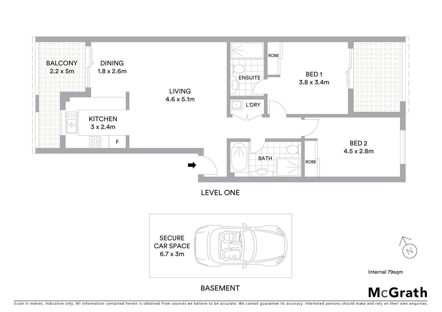 Floorplan of Homely apartment listing, 10/20 Briens Road, Northmead NSW 2152