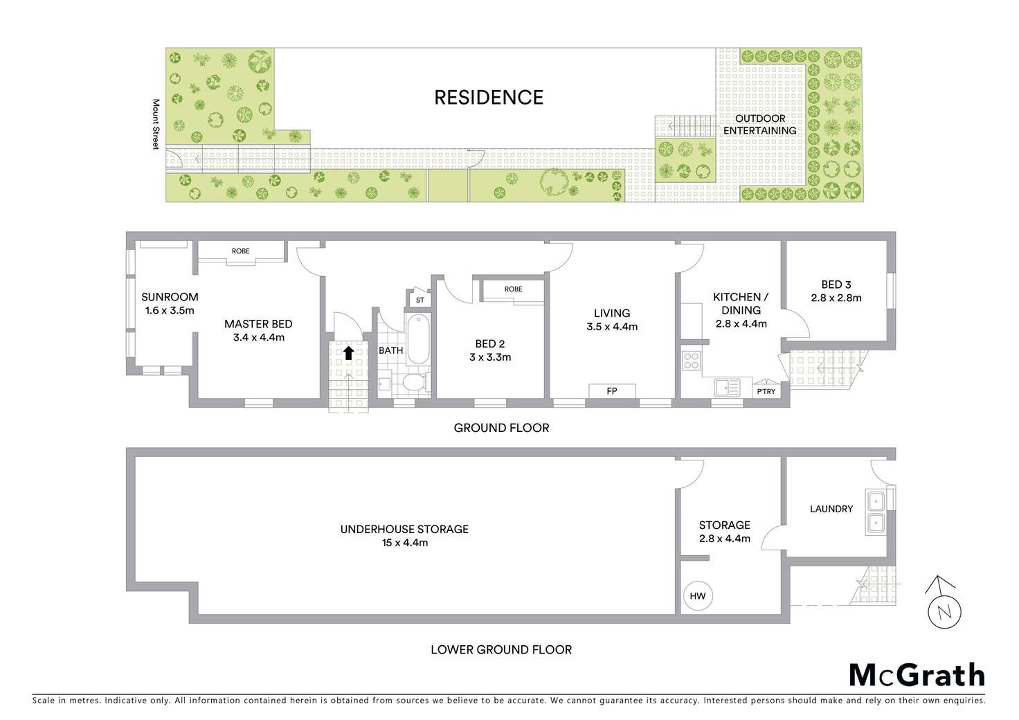Floorplan of Homely house listing, 175 Mount Street, Coogee NSW 2034