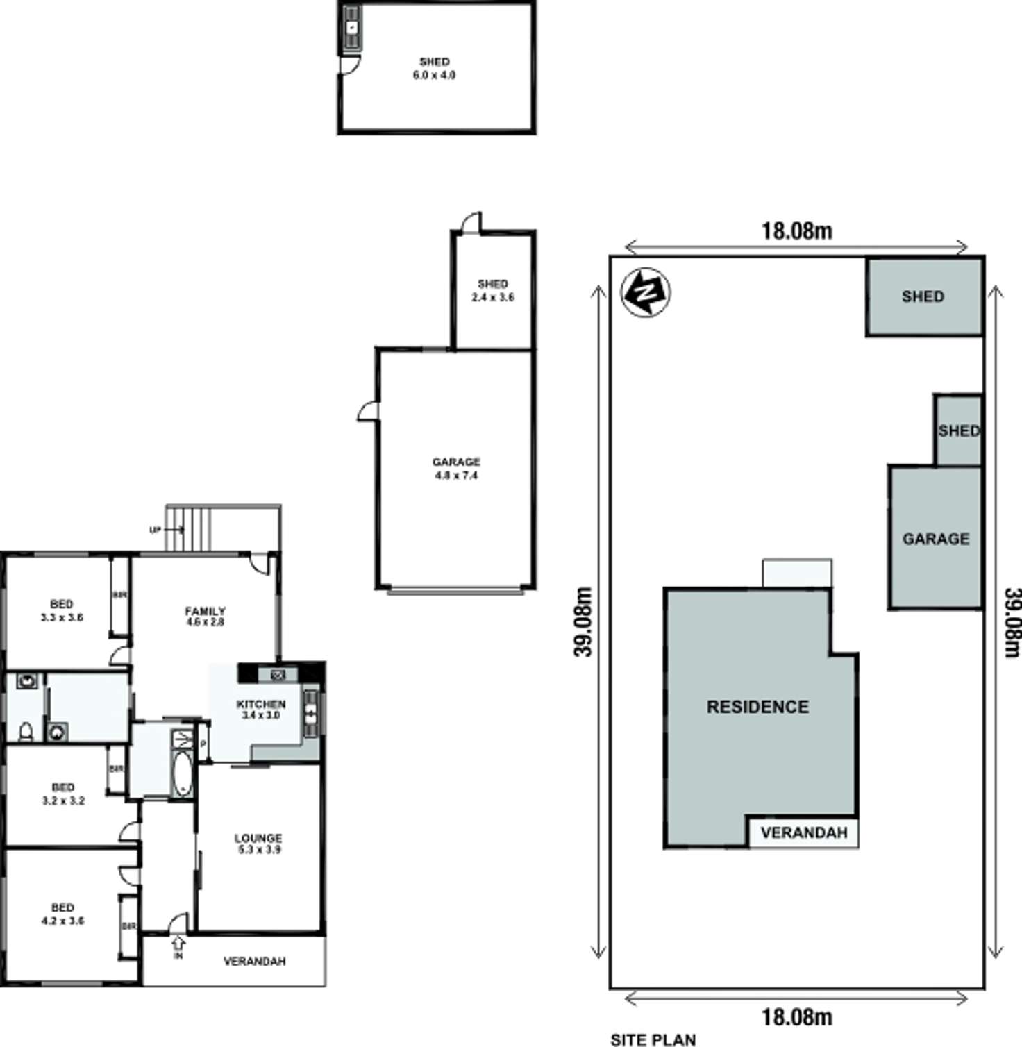 Floorplan of Homely house listing, 18 Parkside Avenue, Box Hill VIC 3128