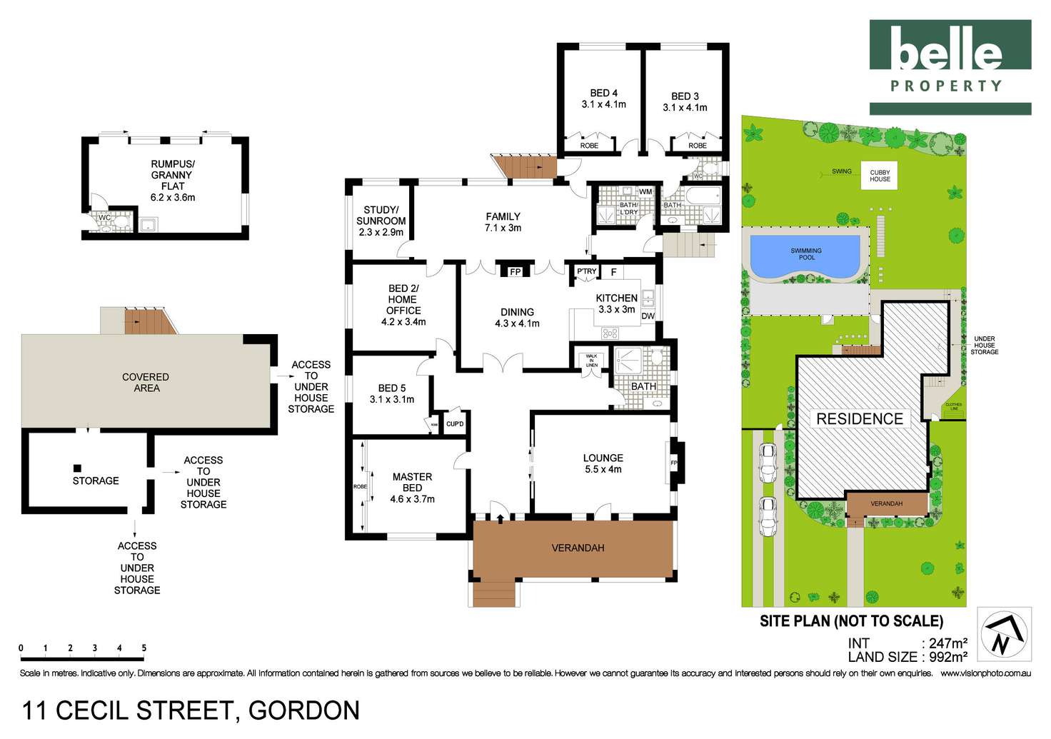 Floorplan of Homely house listing, 11 Cecil Street, Gordon NSW 2072
