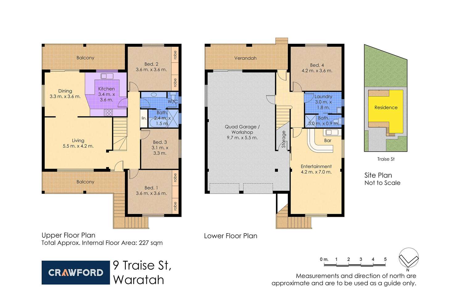 Floorplan of Homely house listing, 9 Traise Street, Waratah NSW 2298