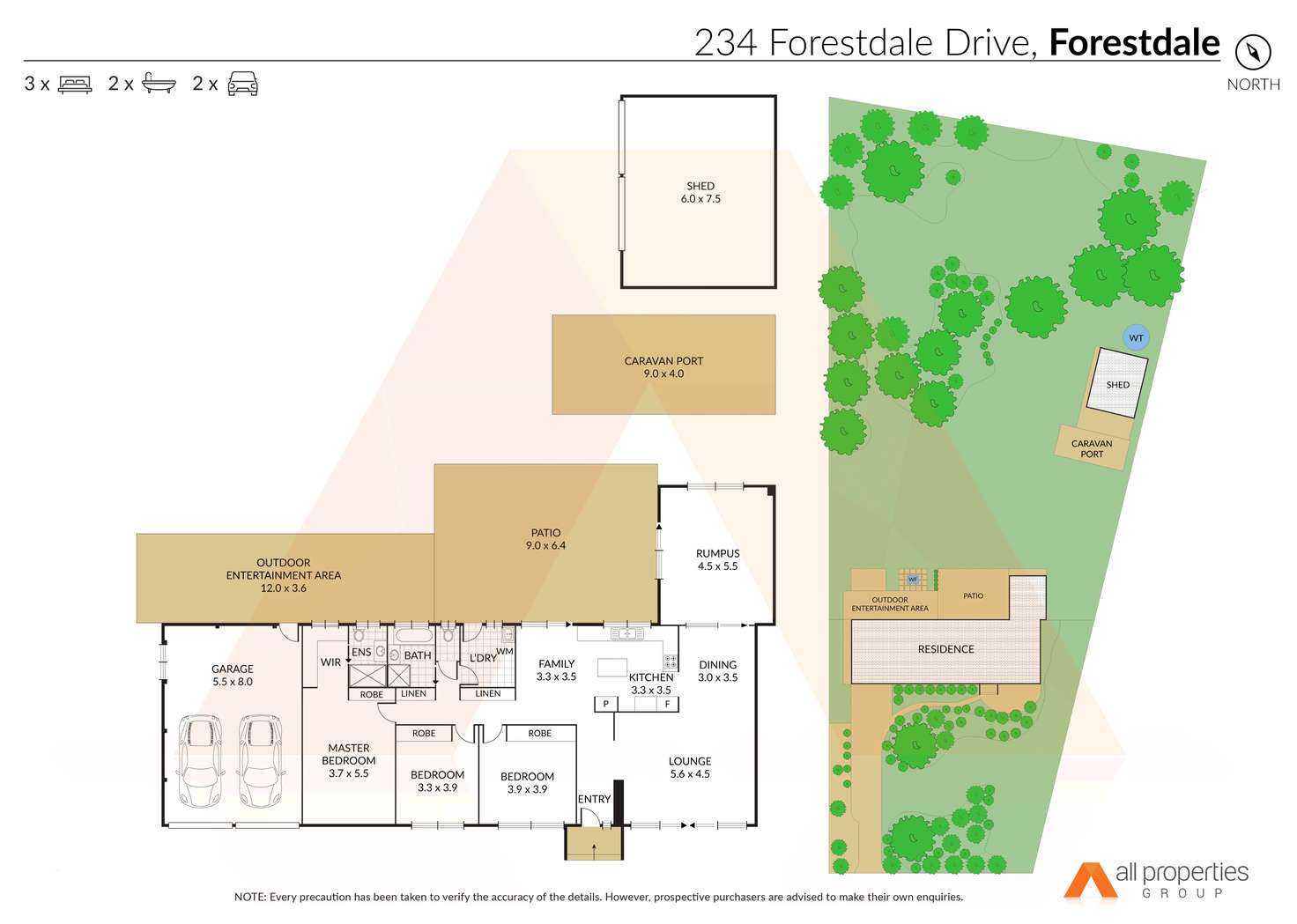 Floorplan of Homely house listing, 234-236 Forestdale Drive, Forestdale QLD 4118