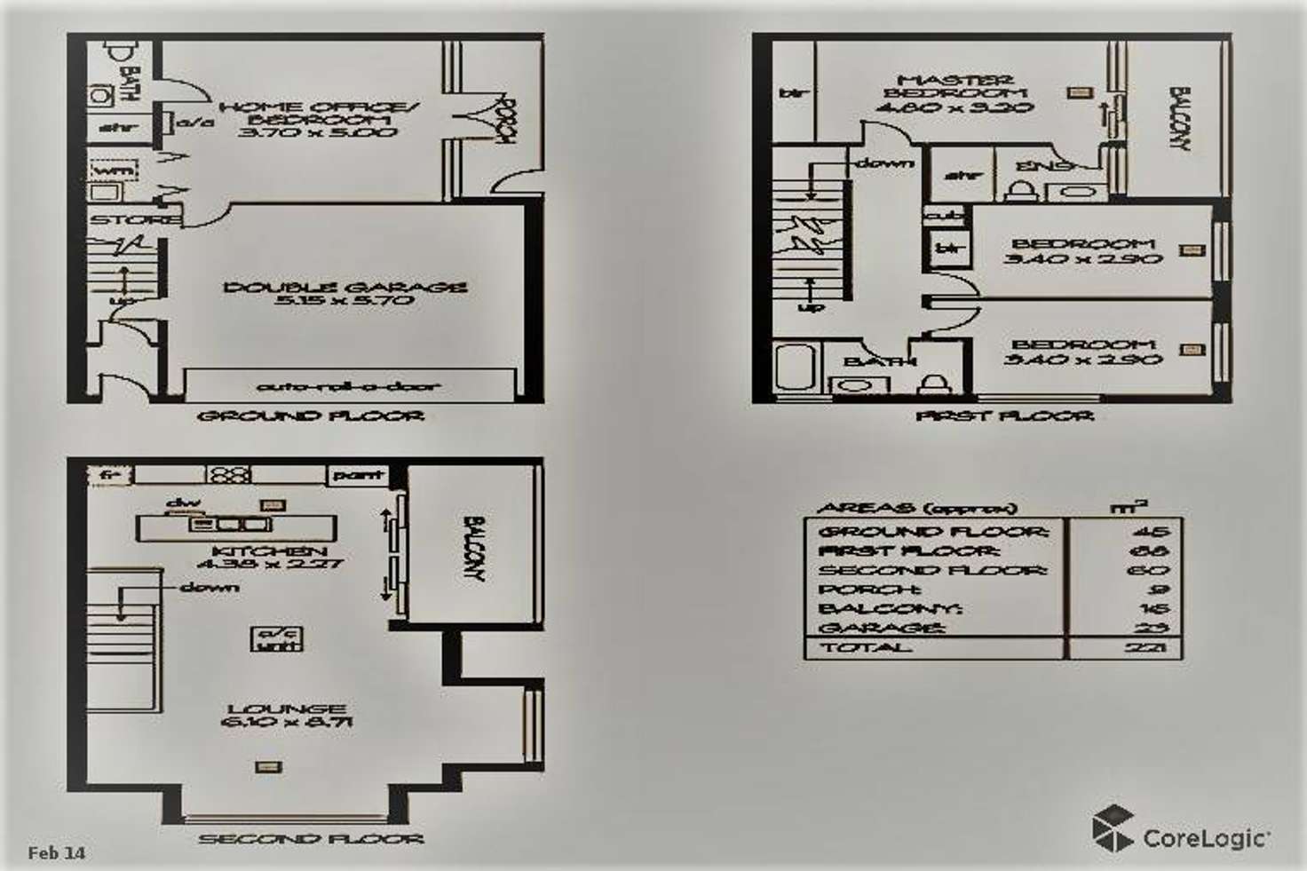 Floorplan of Homely house listing, 14 Veale Lane, Adelaide SA 5000