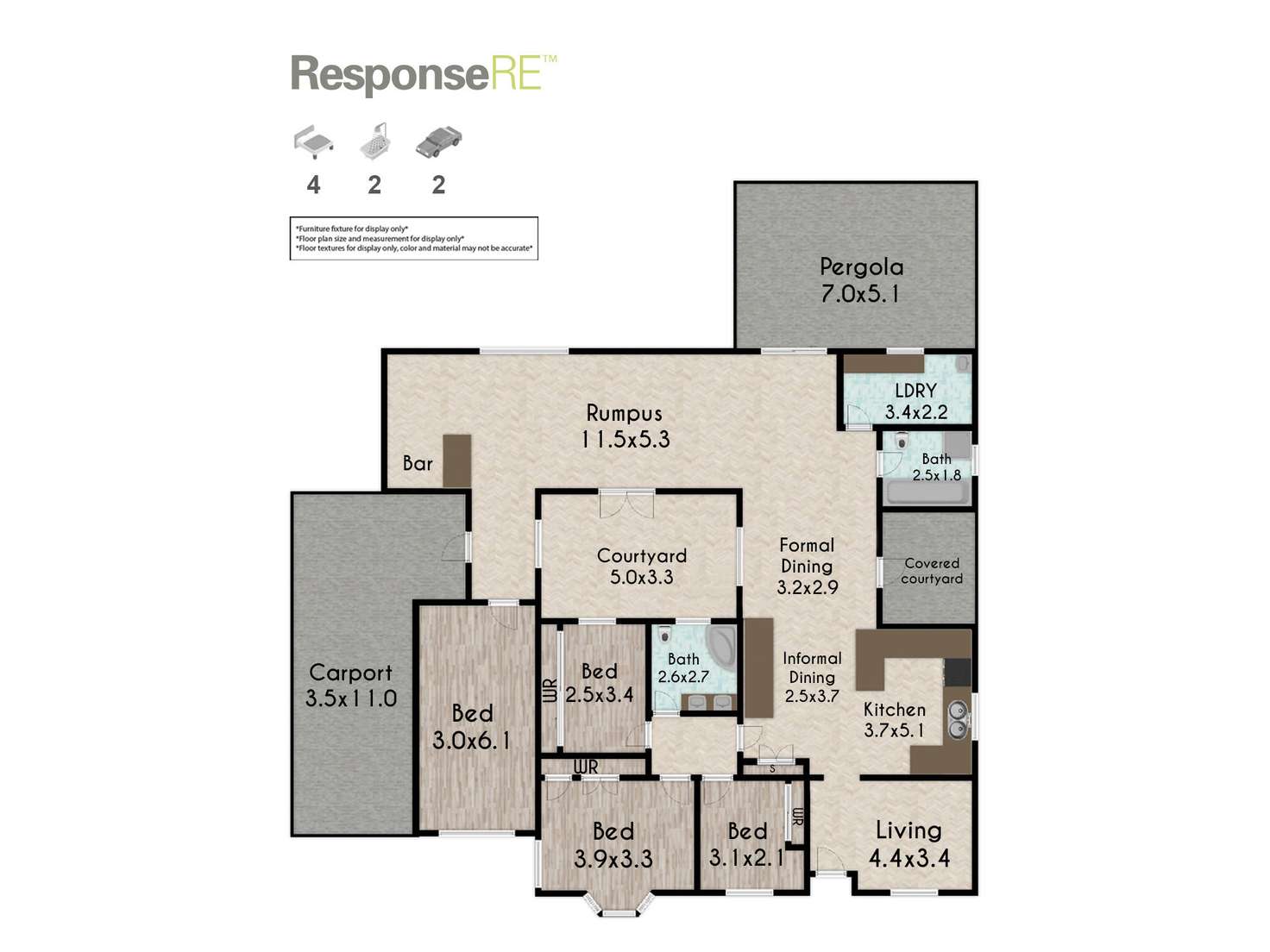 Floorplan of Homely house listing, 2 Debussy Place, Cranebrook NSW 2749