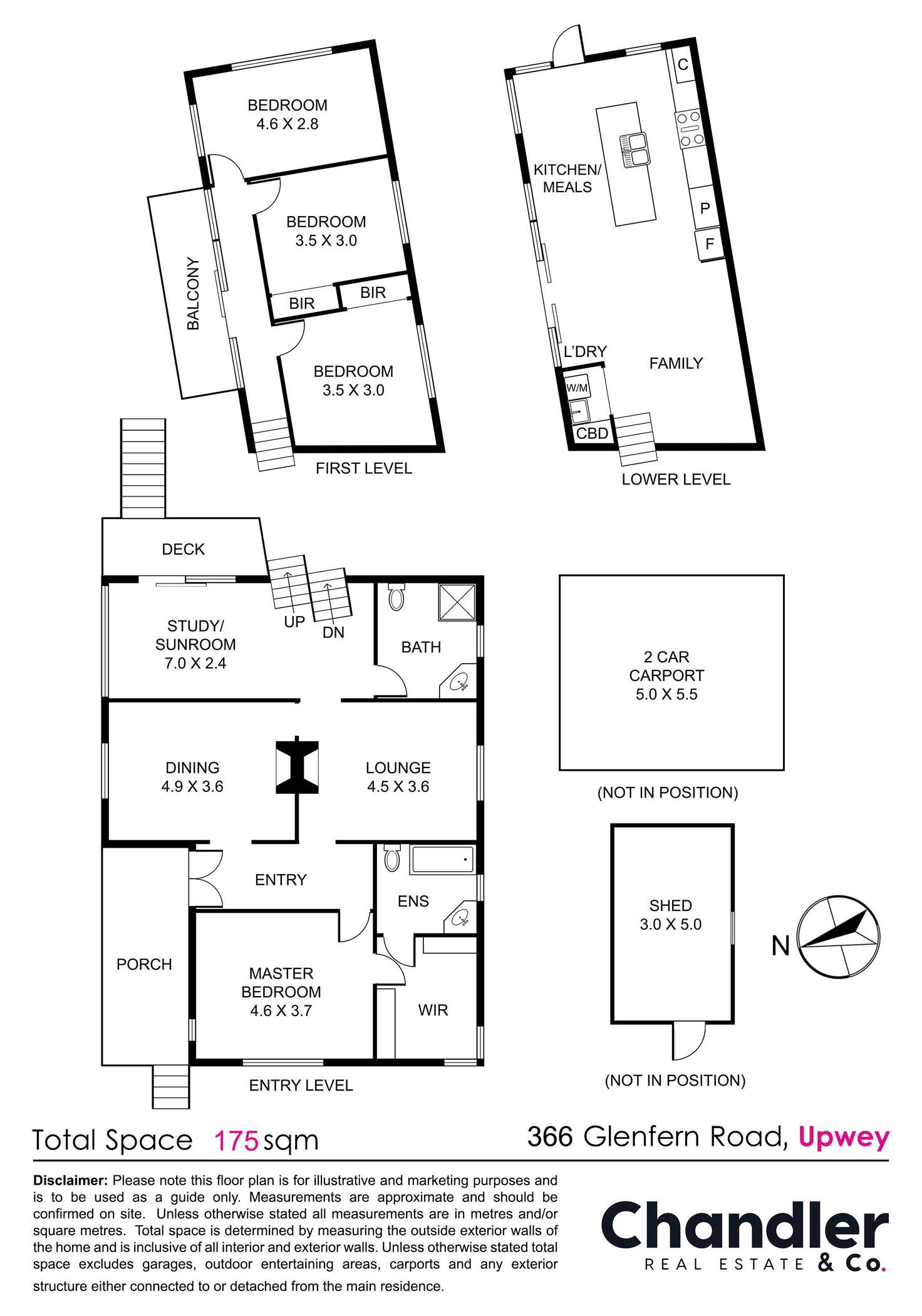 Floorplan of Homely house listing, 366 Glenfern Road, Upwey VIC 3158