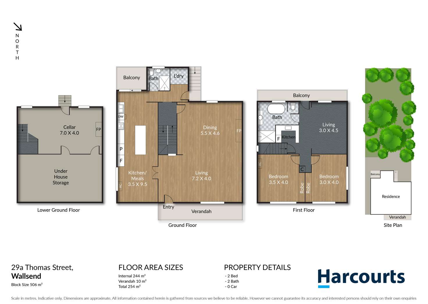 Floorplan of Homely house listing, 45 Metcalfe Street, Wallsend NSW 2287