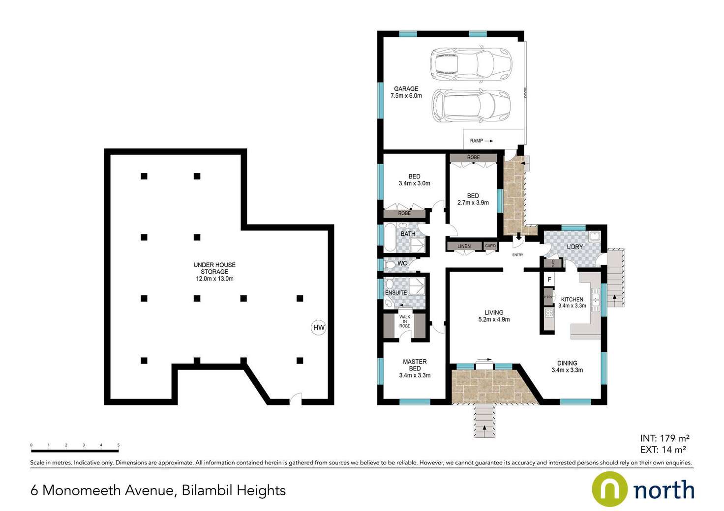 Floorplan of Homely house listing, 6 Monomeeth Avenue, Bilambil Heights NSW 2486