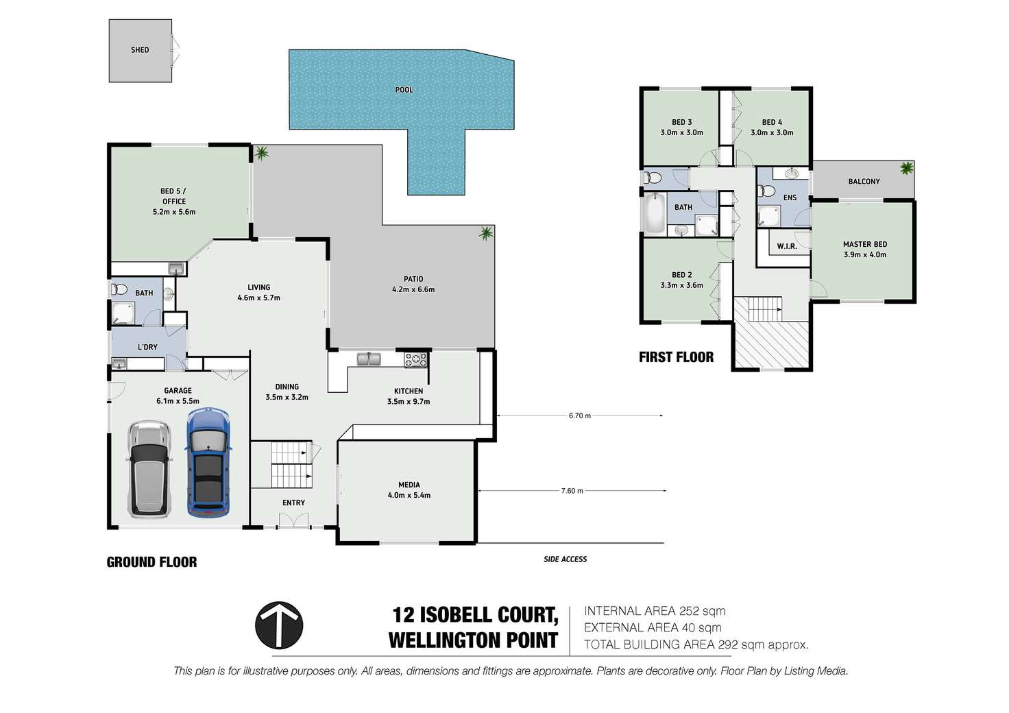 Floorplan of Homely house listing, 12 Isobell Court, Wellington Point QLD 4160