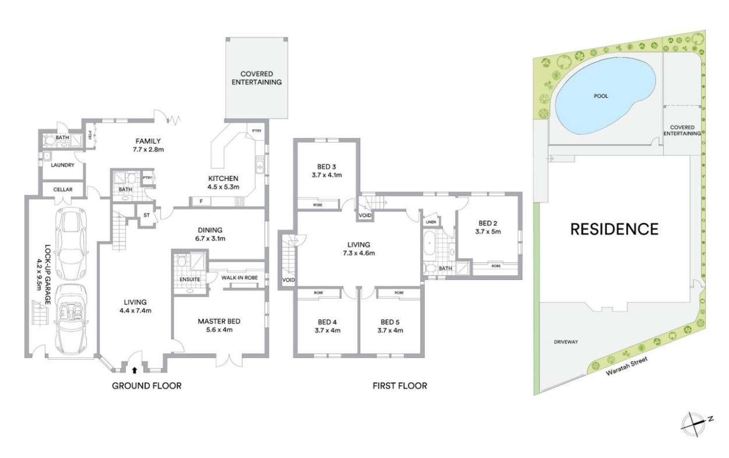 Floorplan of Homely house listing, 7 Waratah Street, Blakehurst NSW 2221