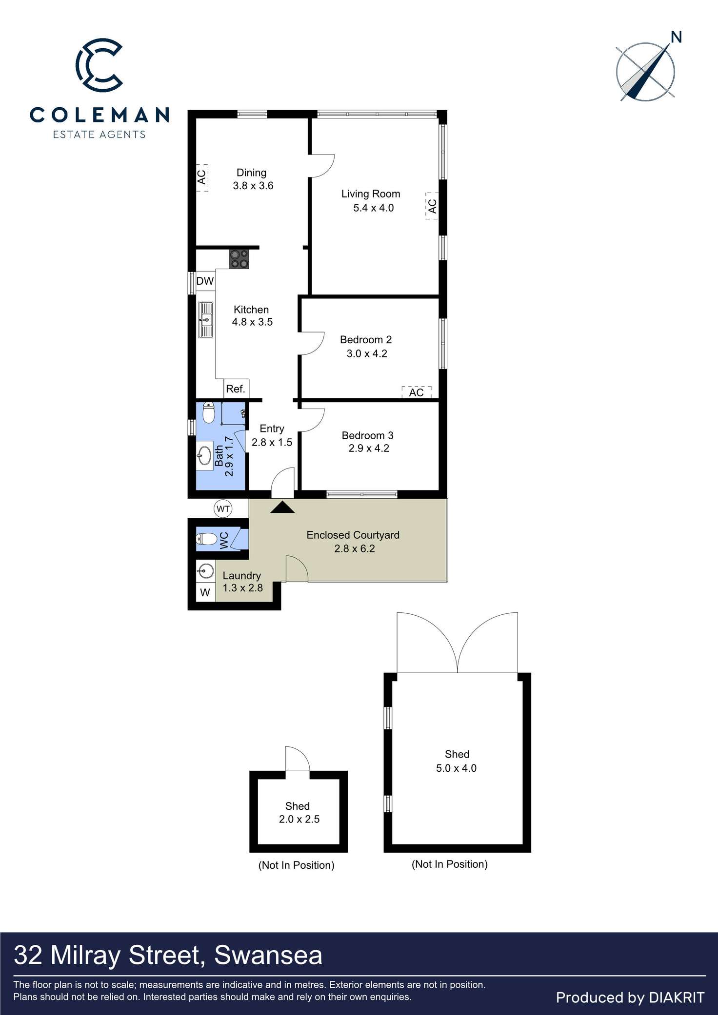 Floorplan of Homely house listing, 32 Milray Street, Swansea NSW 2281