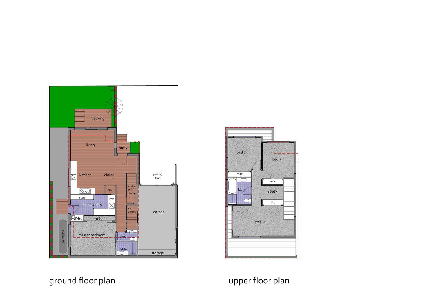 Floorplan of Homely townhouse listing, 3/25 George Avenue, Hallam VIC 3803