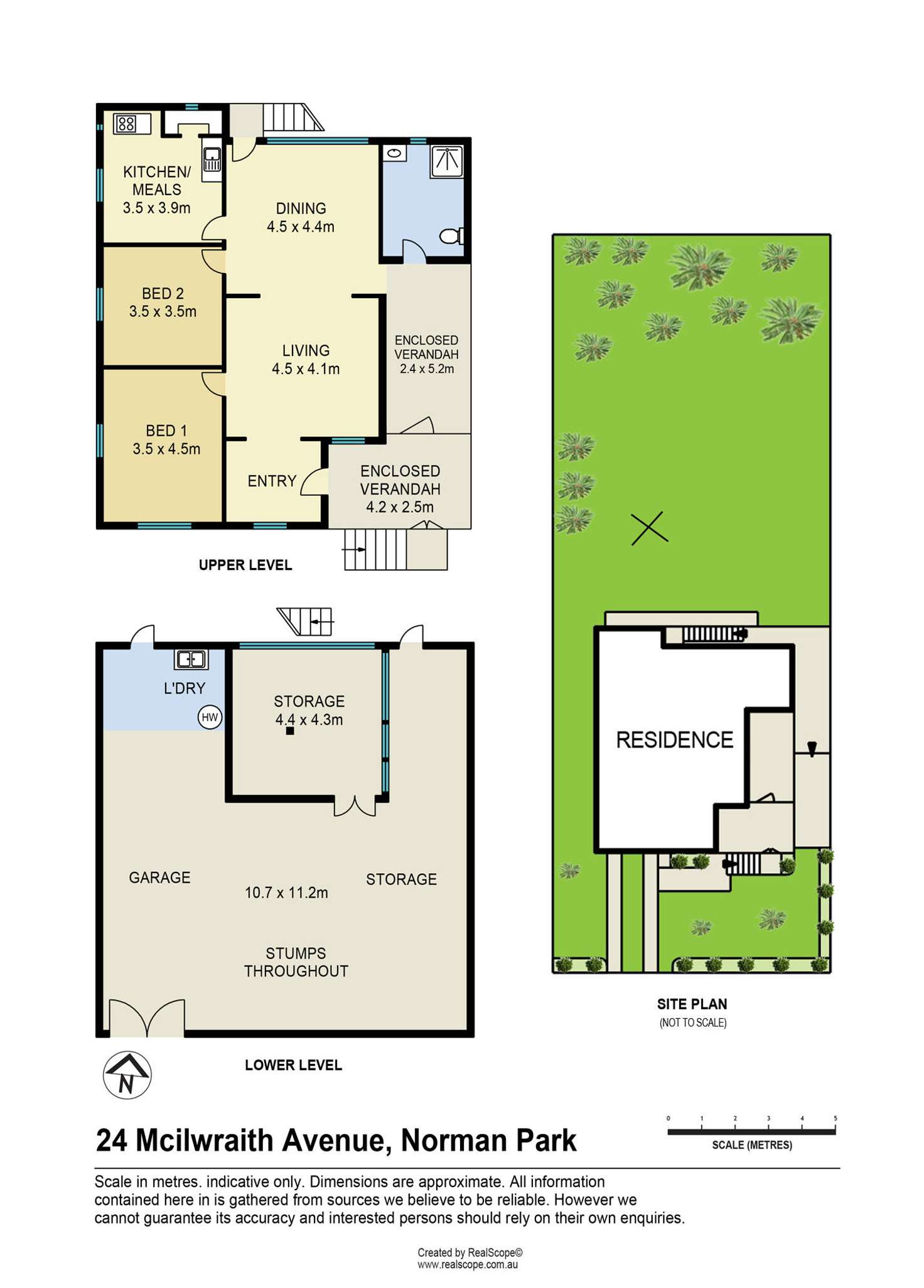 Floorplan of Homely house listing, 24 McIlwraith Avenue, Norman Park QLD 4170