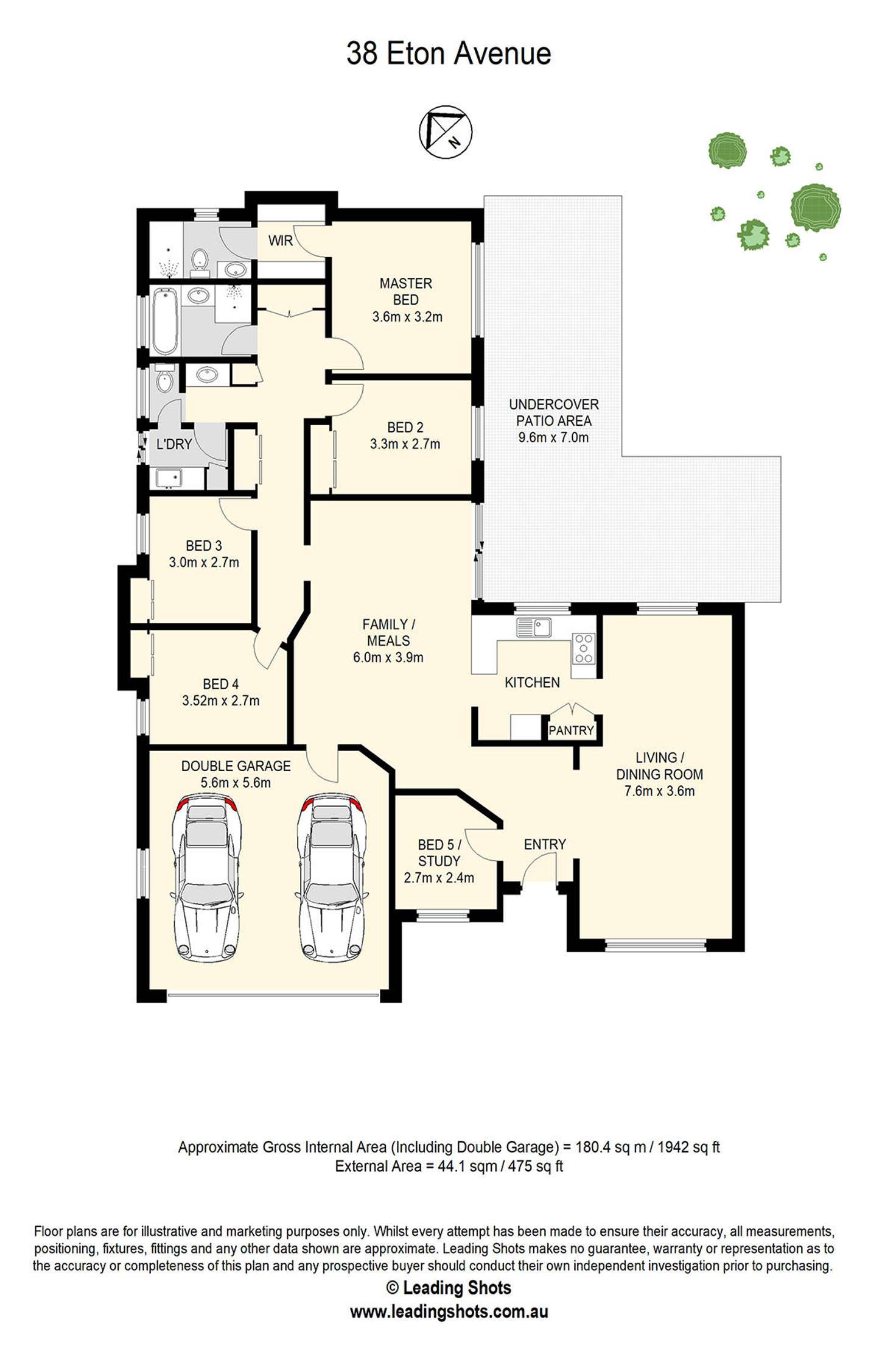 Floorplan of Homely house listing, 38 Eton Avenue, Boondall QLD 4034