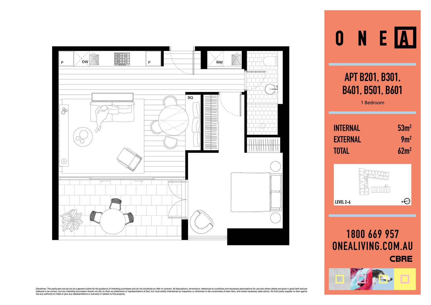 Floorplan of Homely apartment listing, B501/5 Hadfields Street, Erskineville NSW 2043