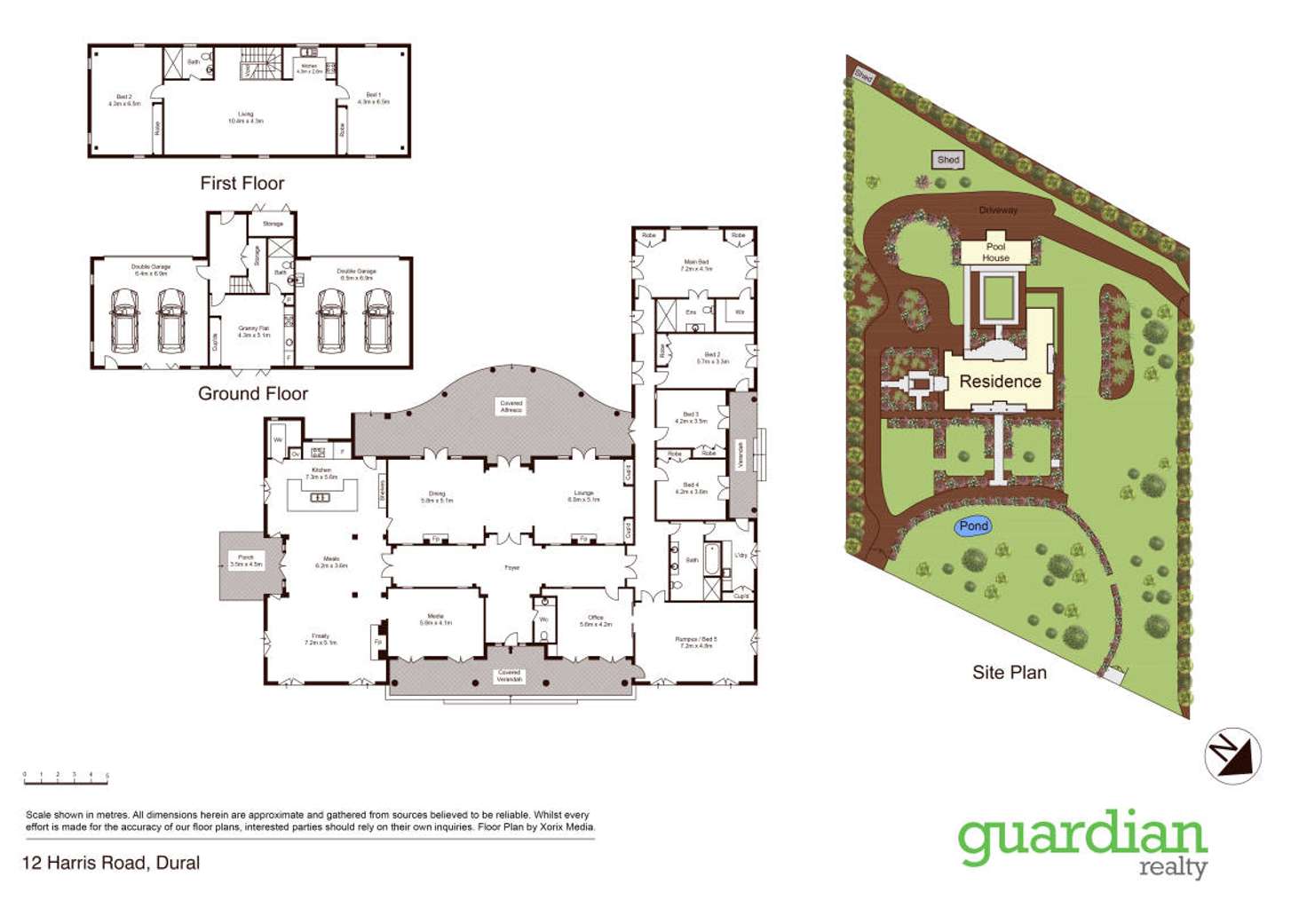 Floorplan of Homely house listing, 12 Harris Road, Dural NSW 2158