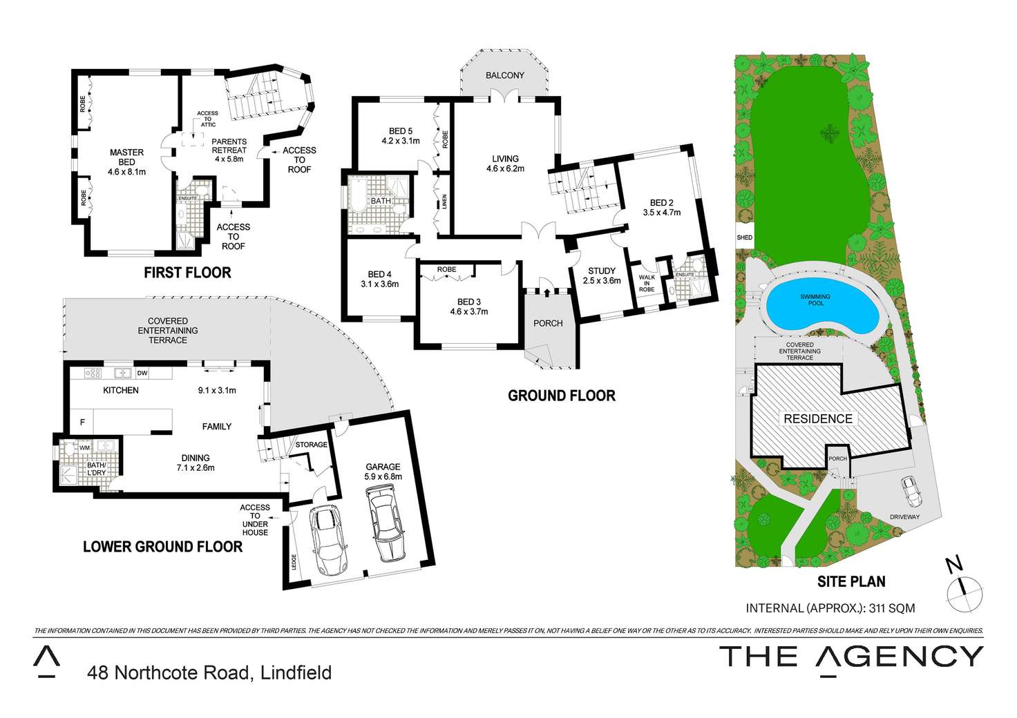 Floorplan of Homely house listing, 48 Northcote Road, Lindfield NSW 2070