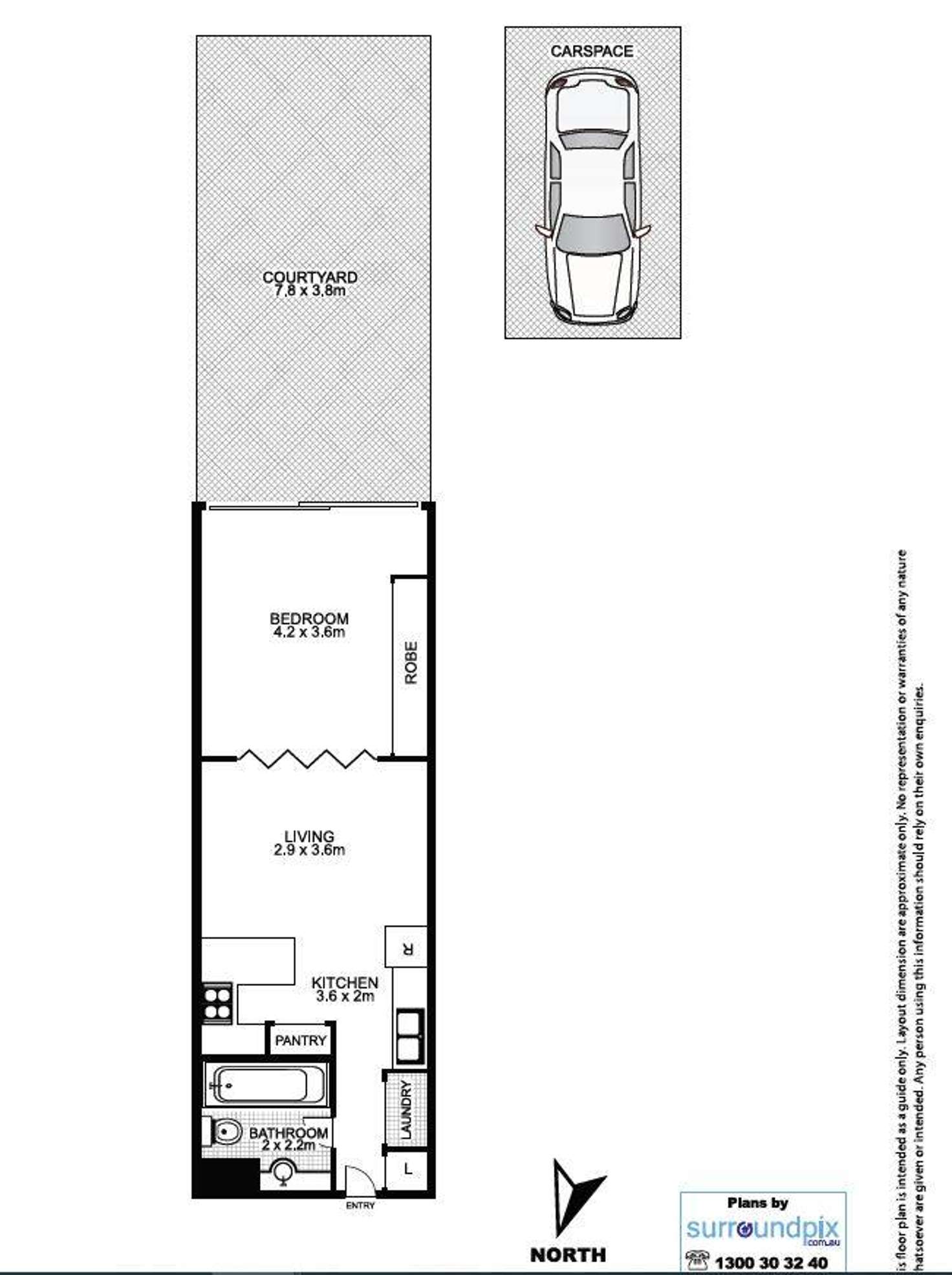 Floorplan of Homely apartment listing, 101/450 Pacific Highway, Lane Cove NSW 2066
