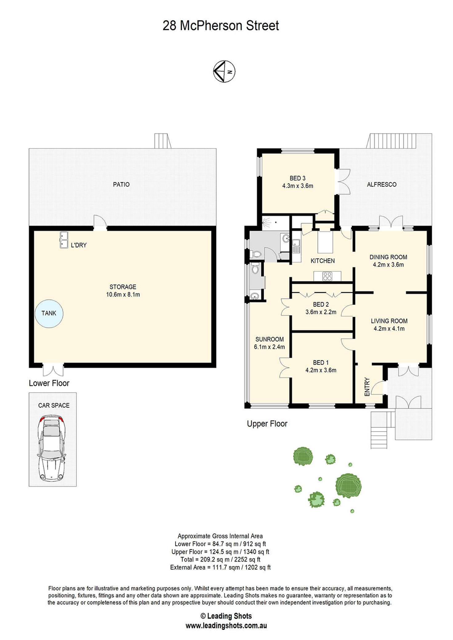 Floorplan of Homely house listing, 28 McPherson Street, Gordon Park QLD 4031