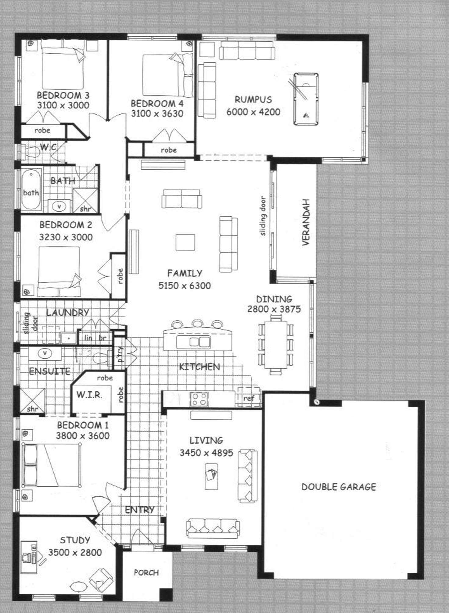 Floorplan of Homely house listing, 23 River Red Grove, Pakenham VIC 3810