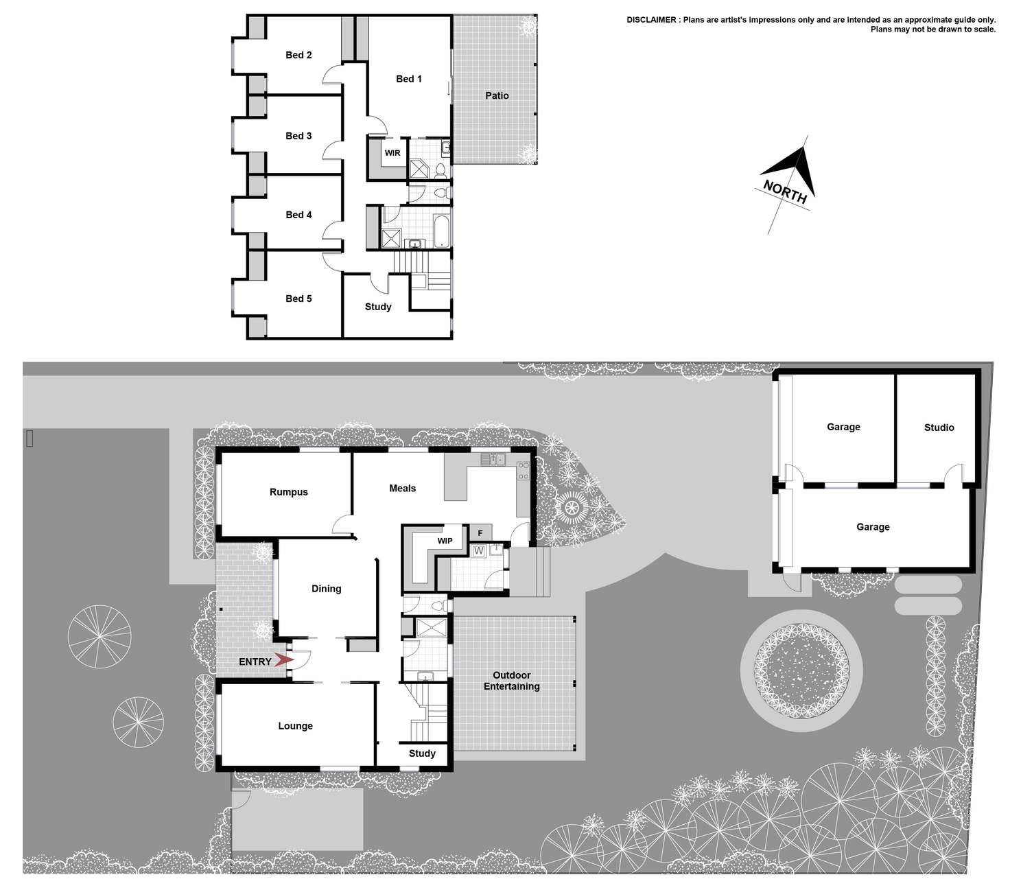 Floorplan of Homely house listing, 105 Dunstan Street, Curtin ACT 2605
