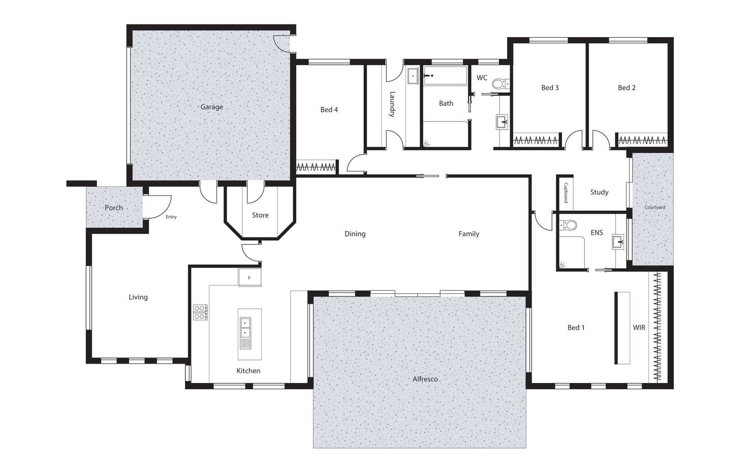 Floorplan of Homely house listing, 63 Bungle Bungle Crescent, Harrison ACT 2914