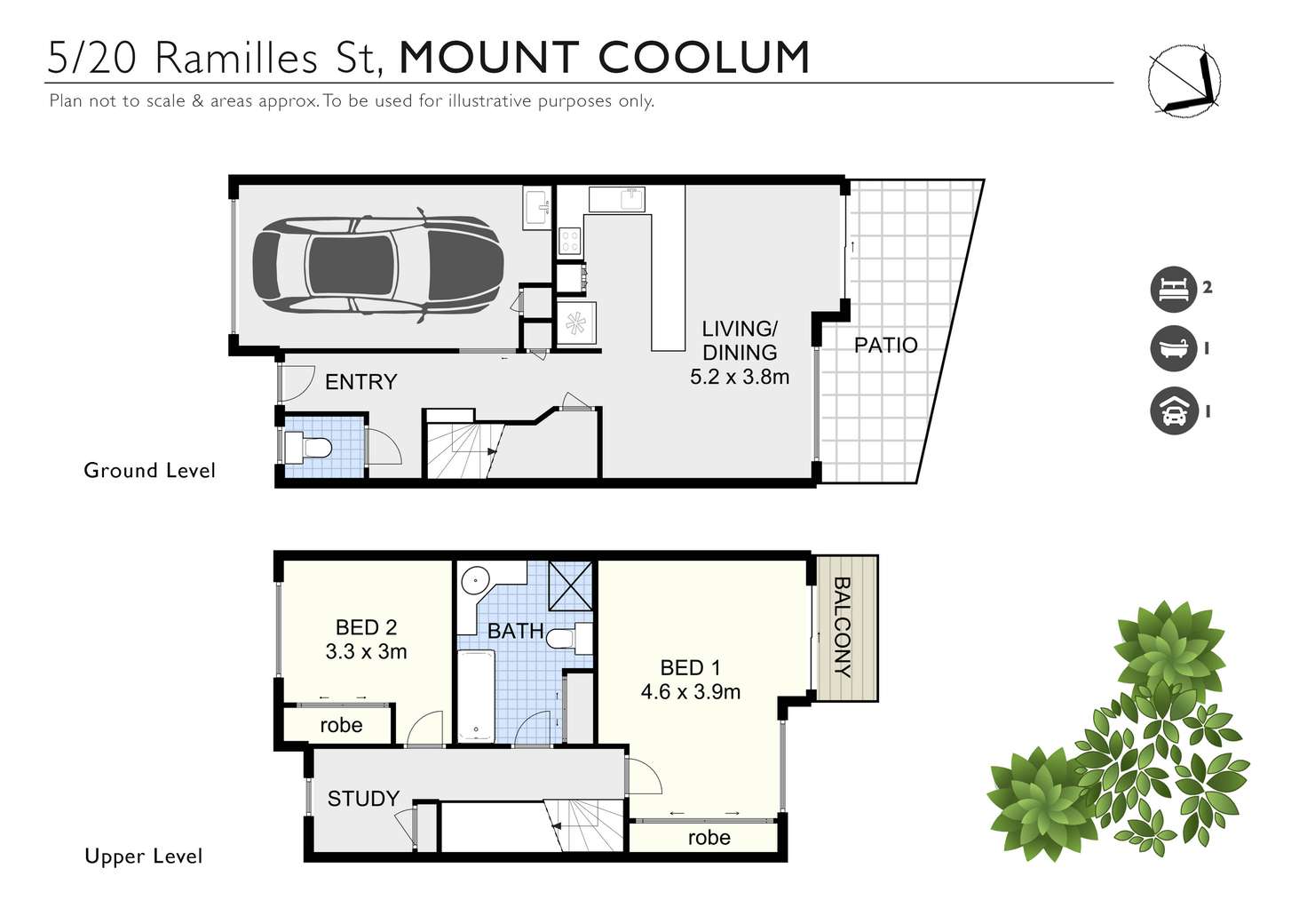 Floorplan of Homely unit listing, 5/18-20 Ramilles Street, Mount Coolum QLD 4573