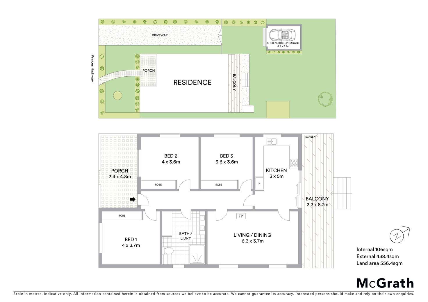 Floorplan of Homely house listing, 50 Princes Highway, Milton NSW 2538