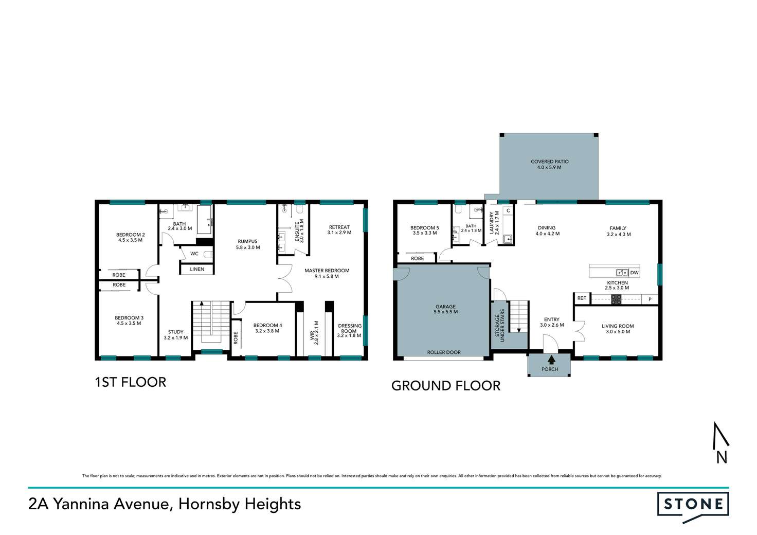 Floorplan of Homely house listing, 2A Yannina Avenue, Hornsby Heights NSW 2077