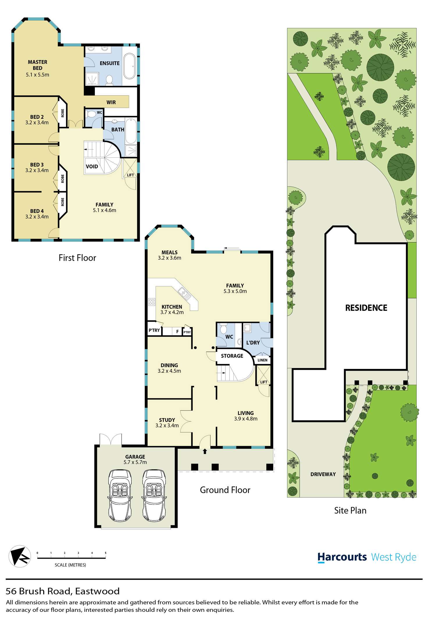 Floorplan of Homely house listing, 56 Brush Road, Eastwood NSW 2122