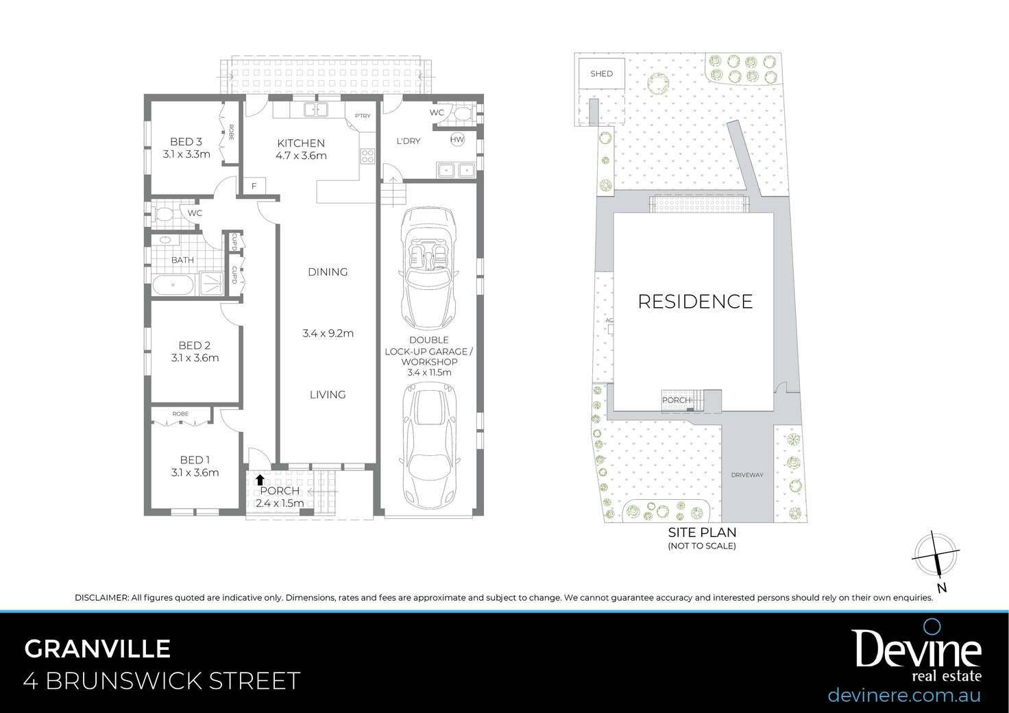 Floorplan of Homely house listing, 4 Brunswick Street, Granville NSW 2142