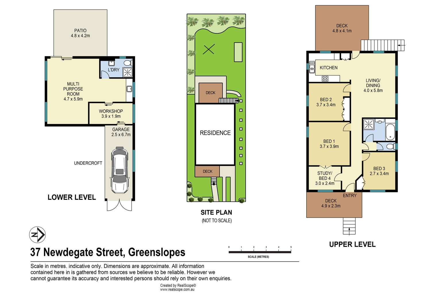 Floorplan of Homely house listing, 37 Newdegate Street, Greenslopes QLD 4120