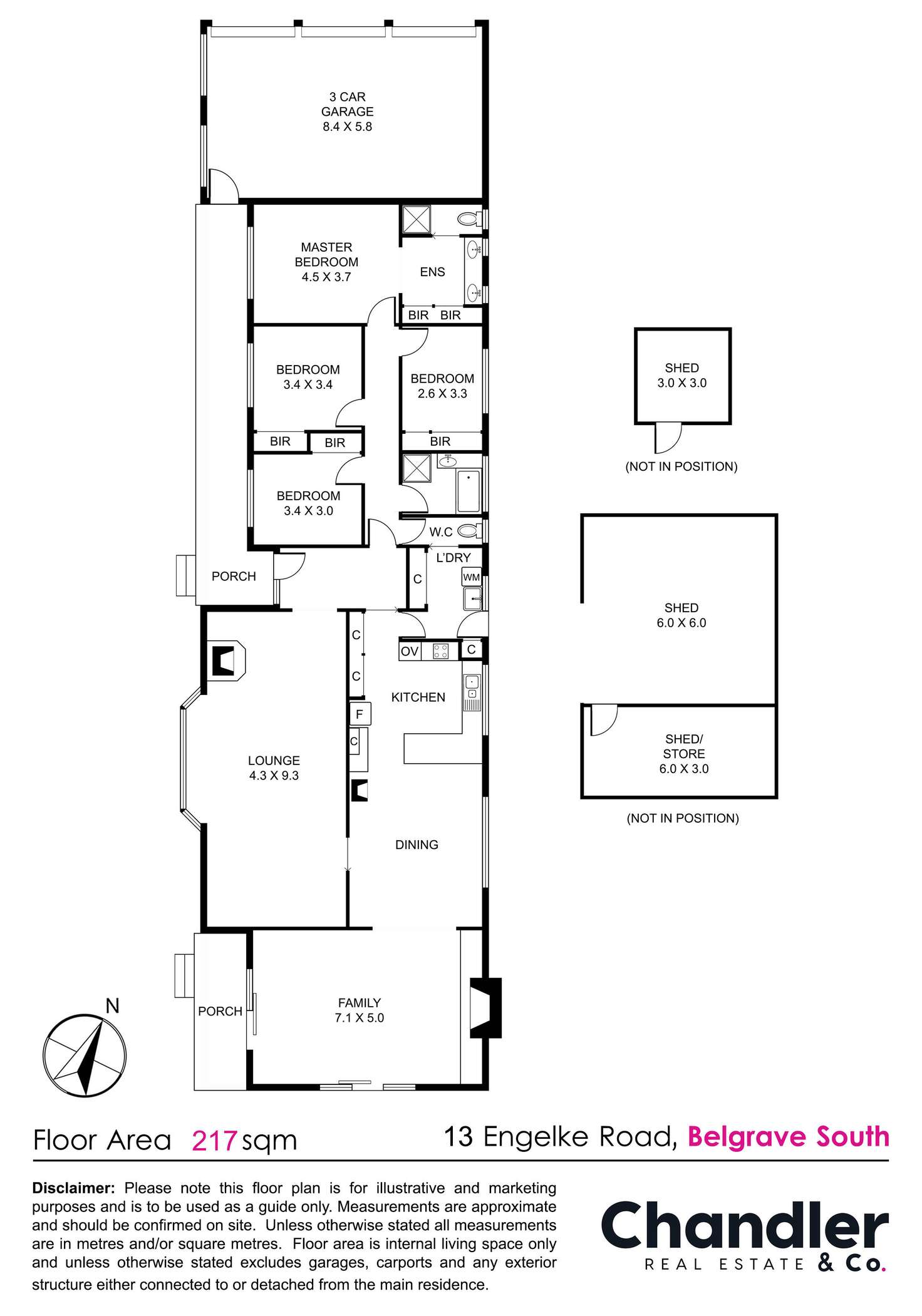 Floorplan of Homely acreageSemiRural listing, 13 Engelke Road, Belgrave South VIC 3160