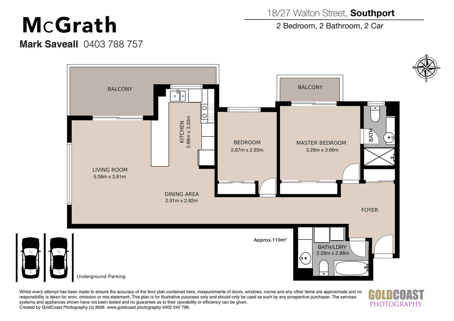 Floorplan of Homely unit listing, 18/27 Walton Street, Southport QLD 4215