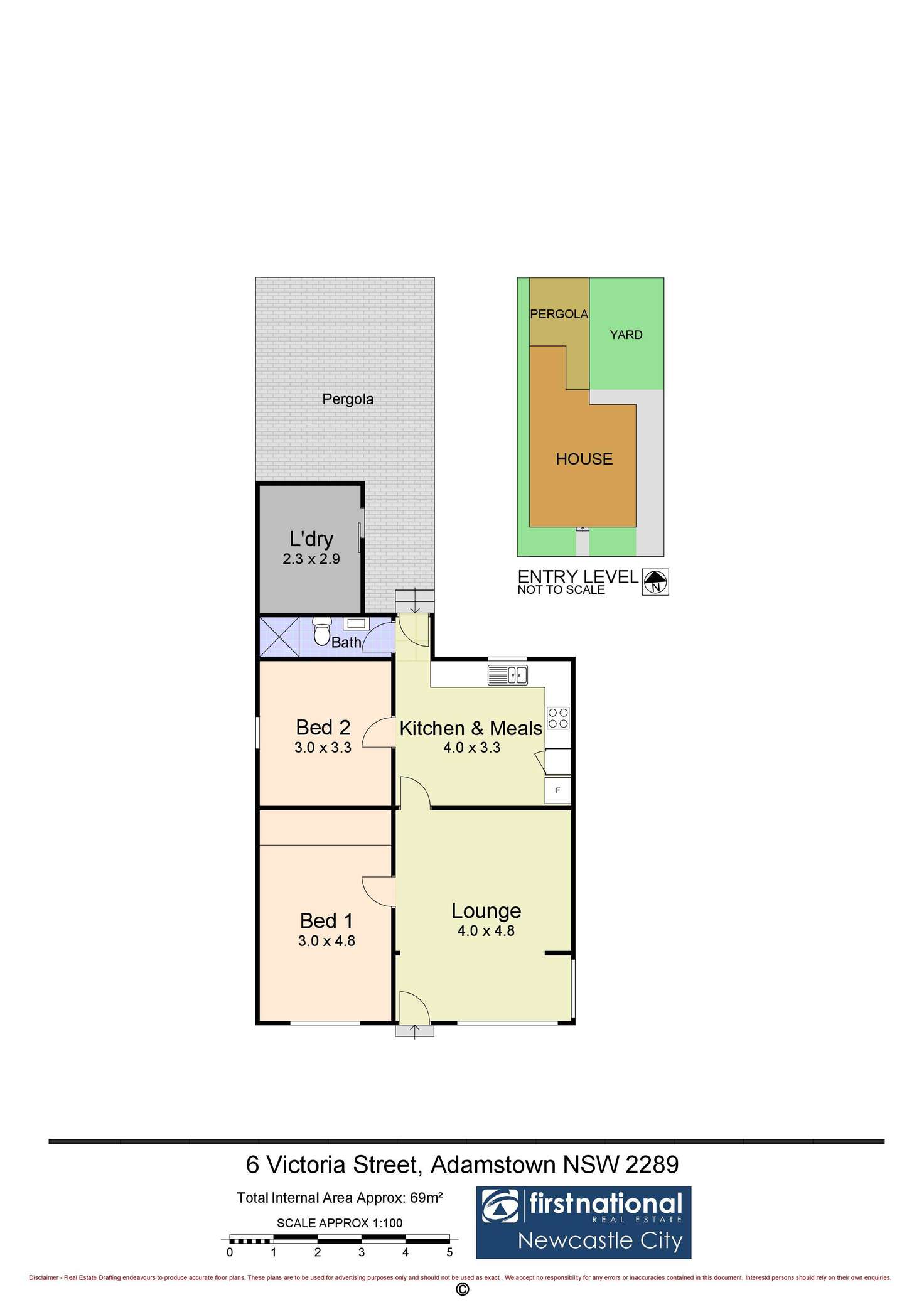 Floorplan of Homely house listing, 6 Victoria Street, Adamstown NSW 2289