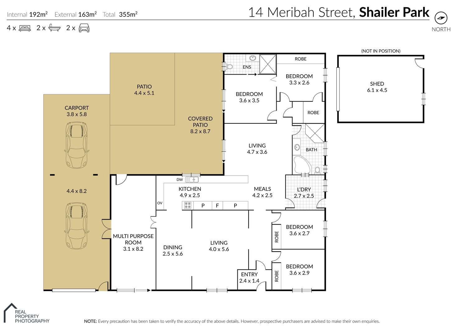 Floorplan of Homely house listing, 14 Meribah Street, Shailer Park QLD 4128