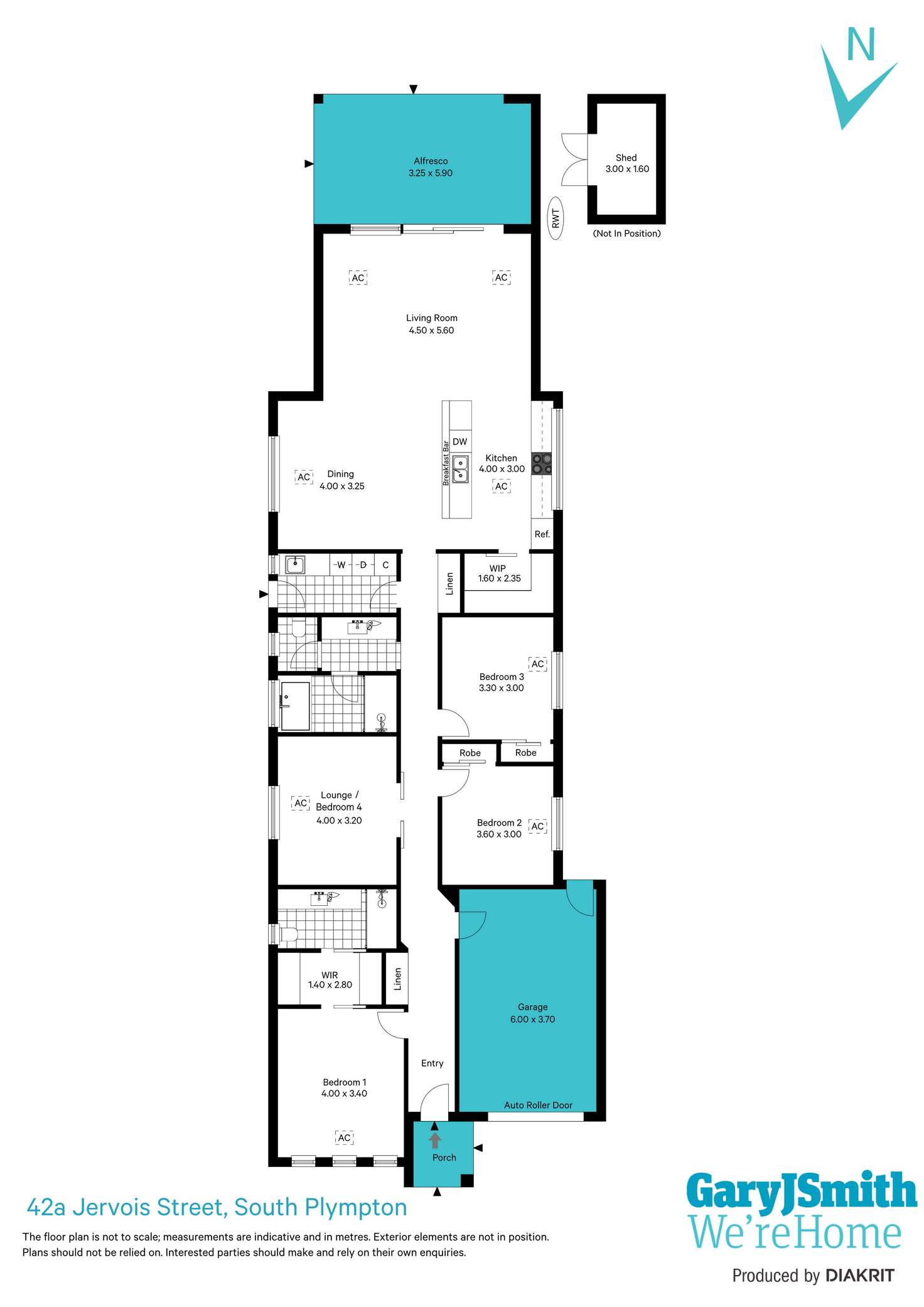 Floorplan of Homely house listing, 42a Jervois Street, South Plympton SA 5038