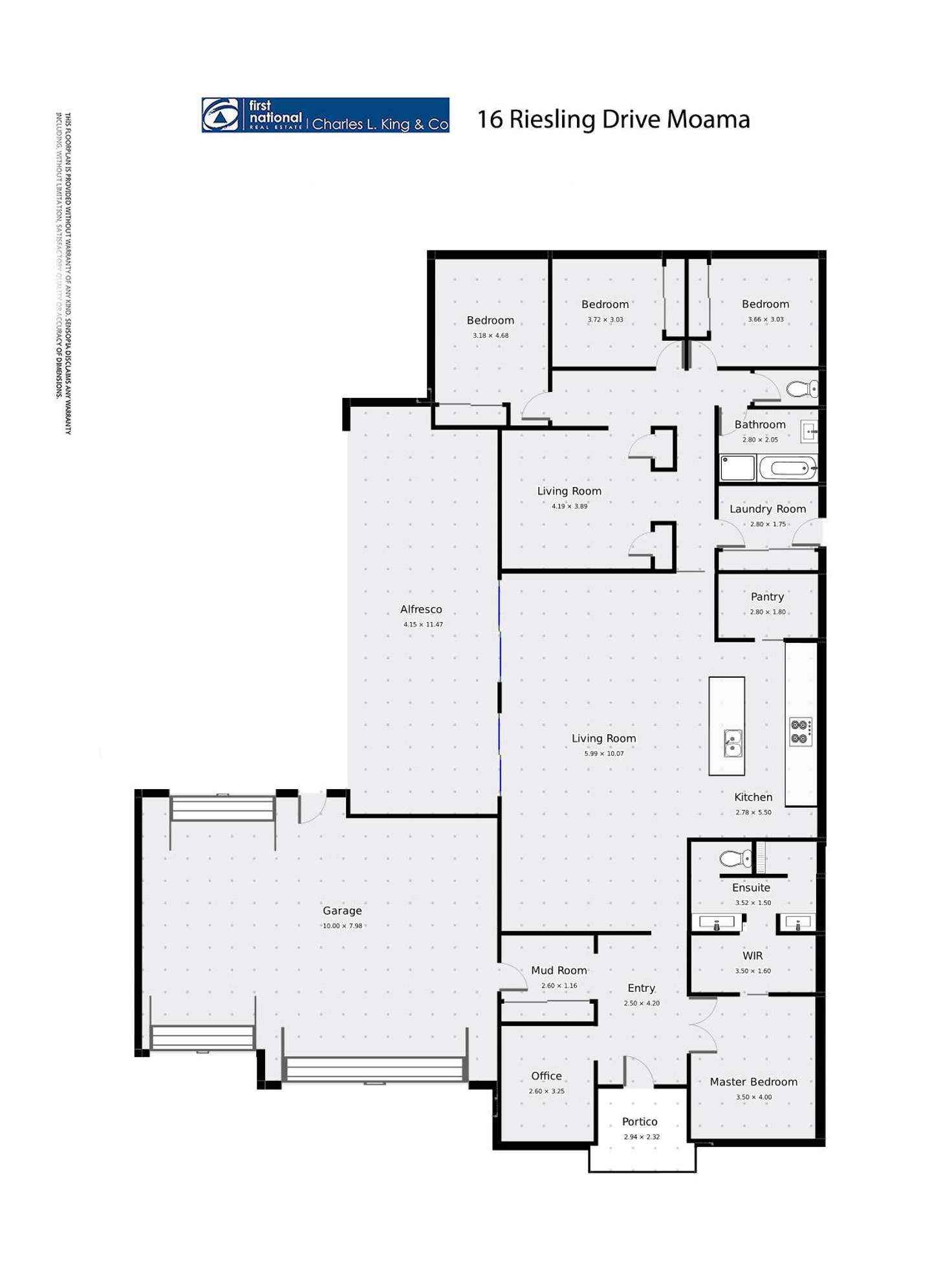 Floorplan of Homely residentialLand listing, 16 Riesling Drive, Moama NSW 2731